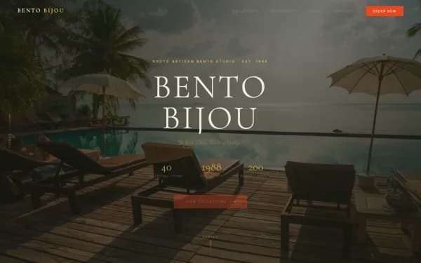 BENTO BIJOU — A Box That Tells a Story