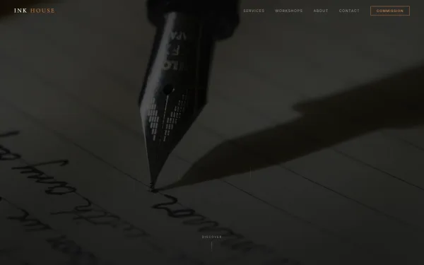 INK HOUSE — Every Stroke Tells the Truth