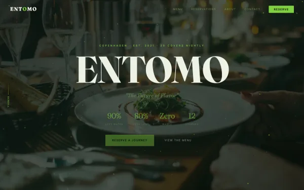 ENTOMO — The Future of Flavor
