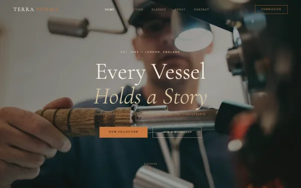 TERRA FORMA — Shaped by Hand, Fired by Soul