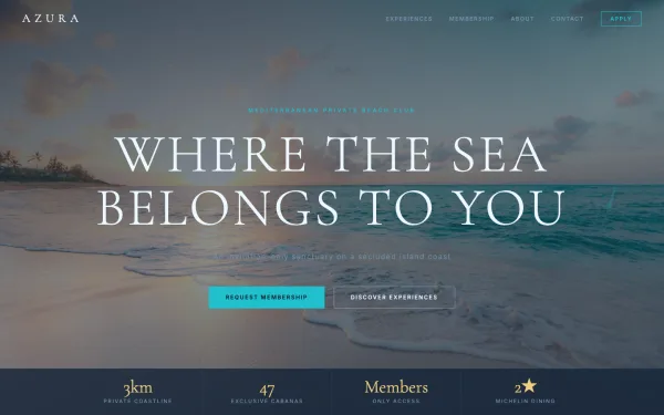 AZURA — Where the Sea Belongs to You