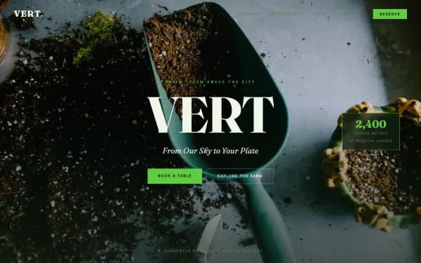 VERT — From Our Sky to Your Plate