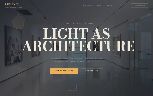 LUMINIS — Light As Architecture