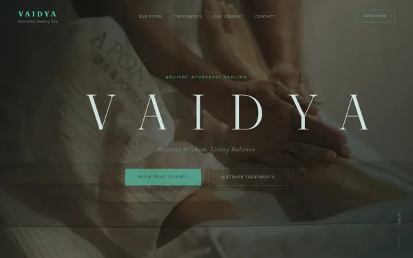 VAIDYA — Ancient Wisdom, Living Balance