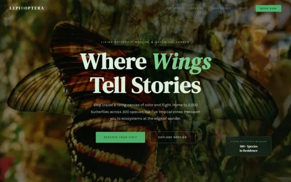 LEPIDOPTERA — Where Wings Tell Stories