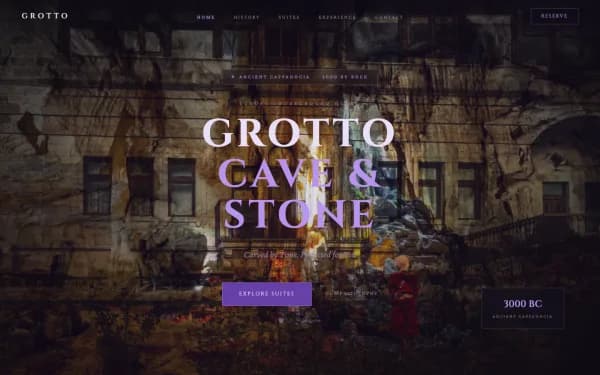 GROTTO — Carved by Time, Perfected for You