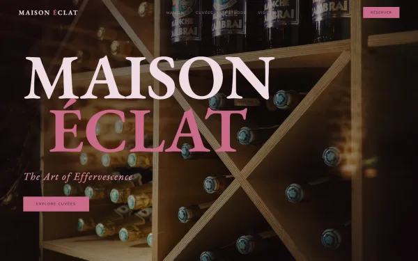 MAISON ÉCLAT — The Art of Effervescence