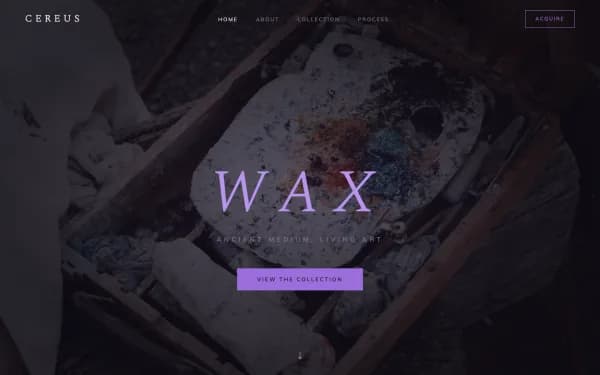 CEREUS — Ancient Medium, Living Art
