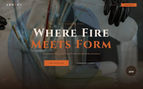ARDENT — Where Fire Meets Form