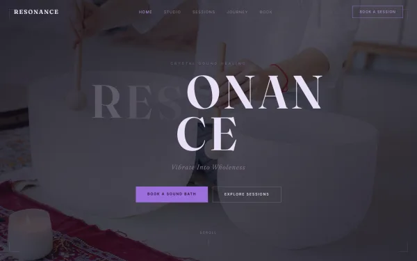 RESONANCE — Vibrate Into Wholeness