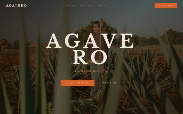 AGAVERO — Born from Blue Fire