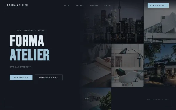 FORMA ATELIER — Space as Statement.