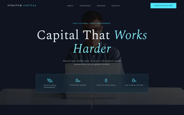 STRATUM CAPITAL — Capital That Works Harder