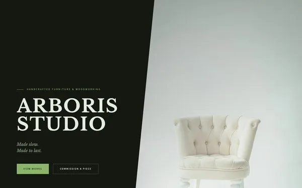 ARBORIS STUDIO — Handcrafted Furniture & Woodworking Design