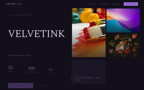 VELVET INK — Where Imagination Meets Craft.