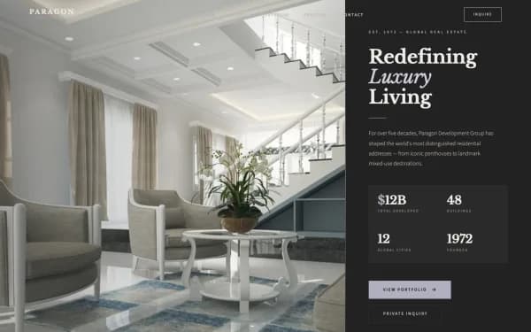 PARAGON DEVELOPMENT — Redefining Luxury Living