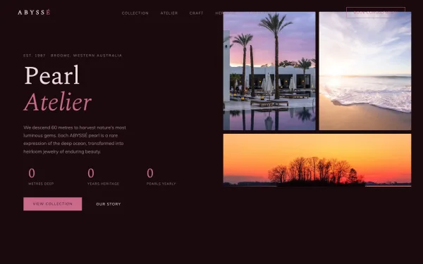 ABYSSÉ — Pearl Atelier | Deep Sea Pearl Diving & Luxury Jewelry