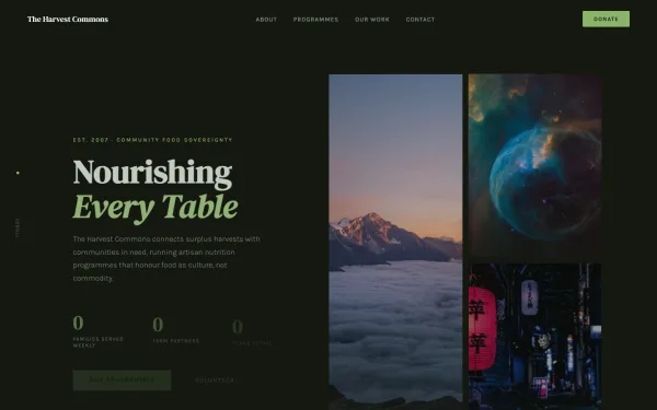 The Harvest Commons — Nourishing Every Table