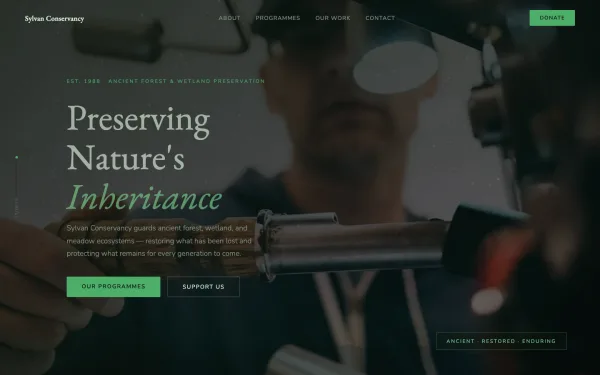 Sylvan Conservancy — Preserving Nature's Inheritance