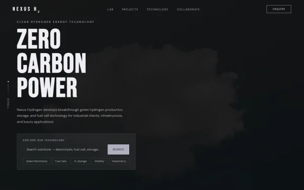 NEXUS HYDROGEN — Clean Hydrogen Energy Technology