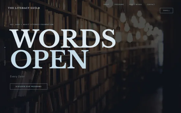 The Literacy Guild — Words Open Every Door