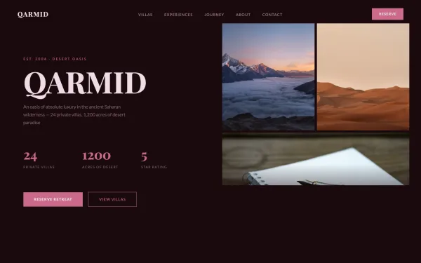 QARMID — Oasis Retreat