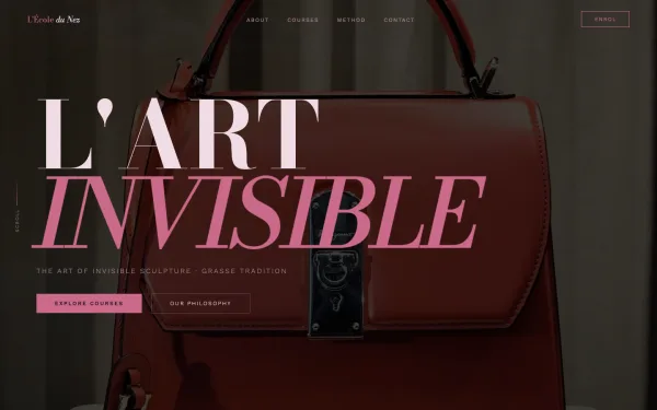 L'École du Nez — The Art of Invisible Sculpture