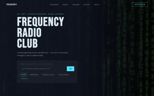 Frequency Amateur Radio Club — Connecting Minds Across the Spectrum