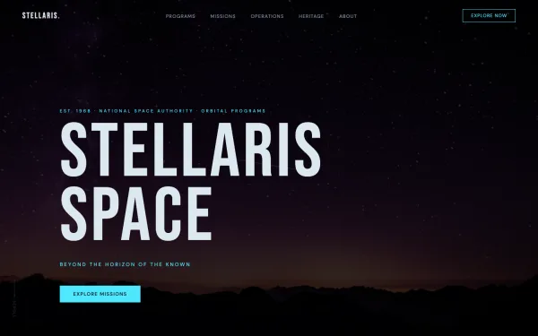 Stellaris Space Centre — Beyond the Horizon of the Known