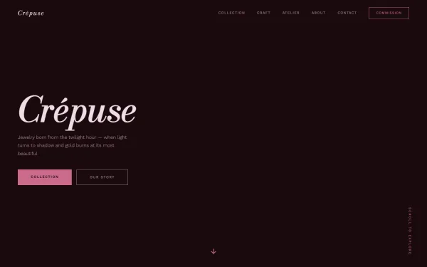 CRÉPUSE — Twilight Atelier