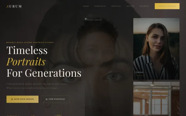 Luxury Portrait Studio