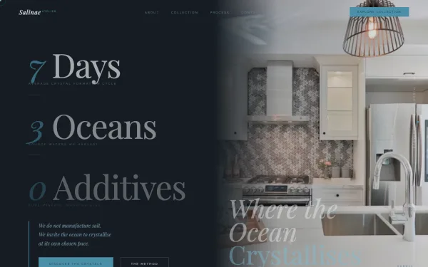 Salinae — Where the Ocean Crystallises Into Art