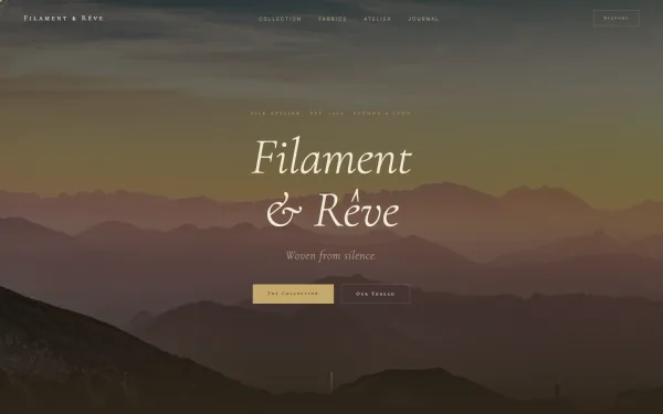 Filament & Rêve — Woven from Silence