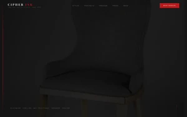 CIPHER INK — Tattoo Studio