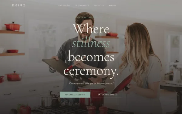 Ensho — Where Stillness Becomes Ceremony.