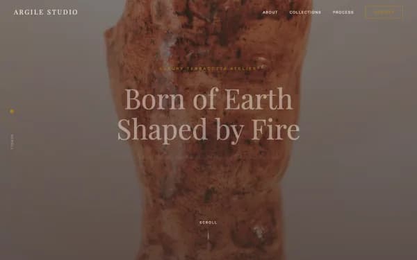 Argile Studio — Born of Earth, Shaped by Fire