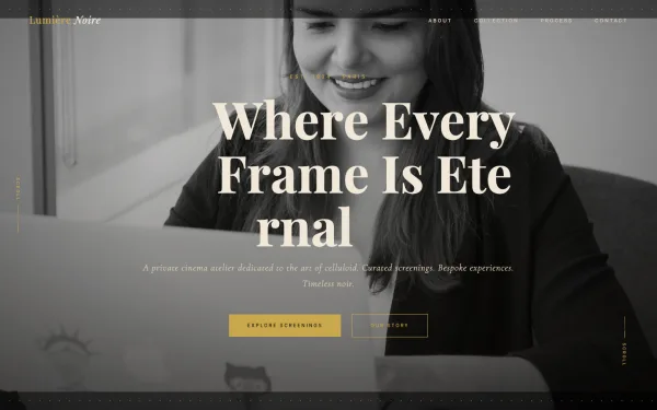 Lumière Noire — Where Every Frame Is Eternal